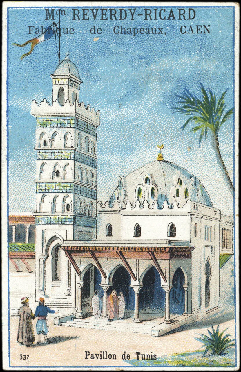 Bouillon-Rivoyre carte réclame chromo Paris 1877-1889 1995.1.3081.4 Photo