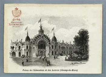 Bertault Lucien carte réclame chromo Paris 1900 1996.40.951.5  Photo