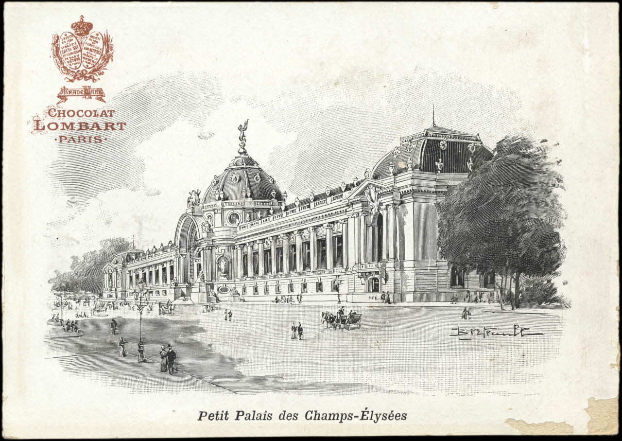 Bertault Lucien carte réclame chromo Paris 1900 1996.40.951.1 Photo