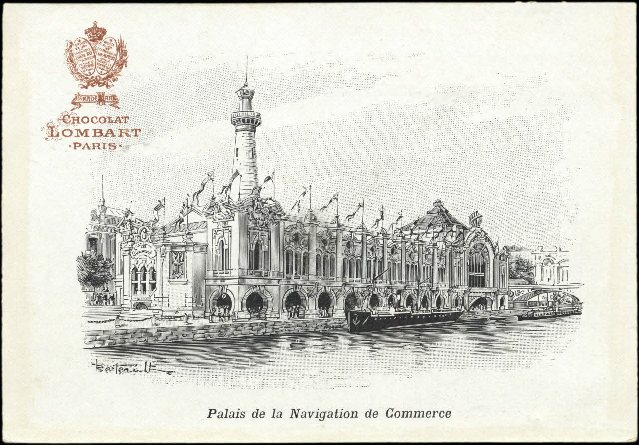 Bertault Lucien carte réclame chromo Paris 1900 1996.40.951.9 Photo