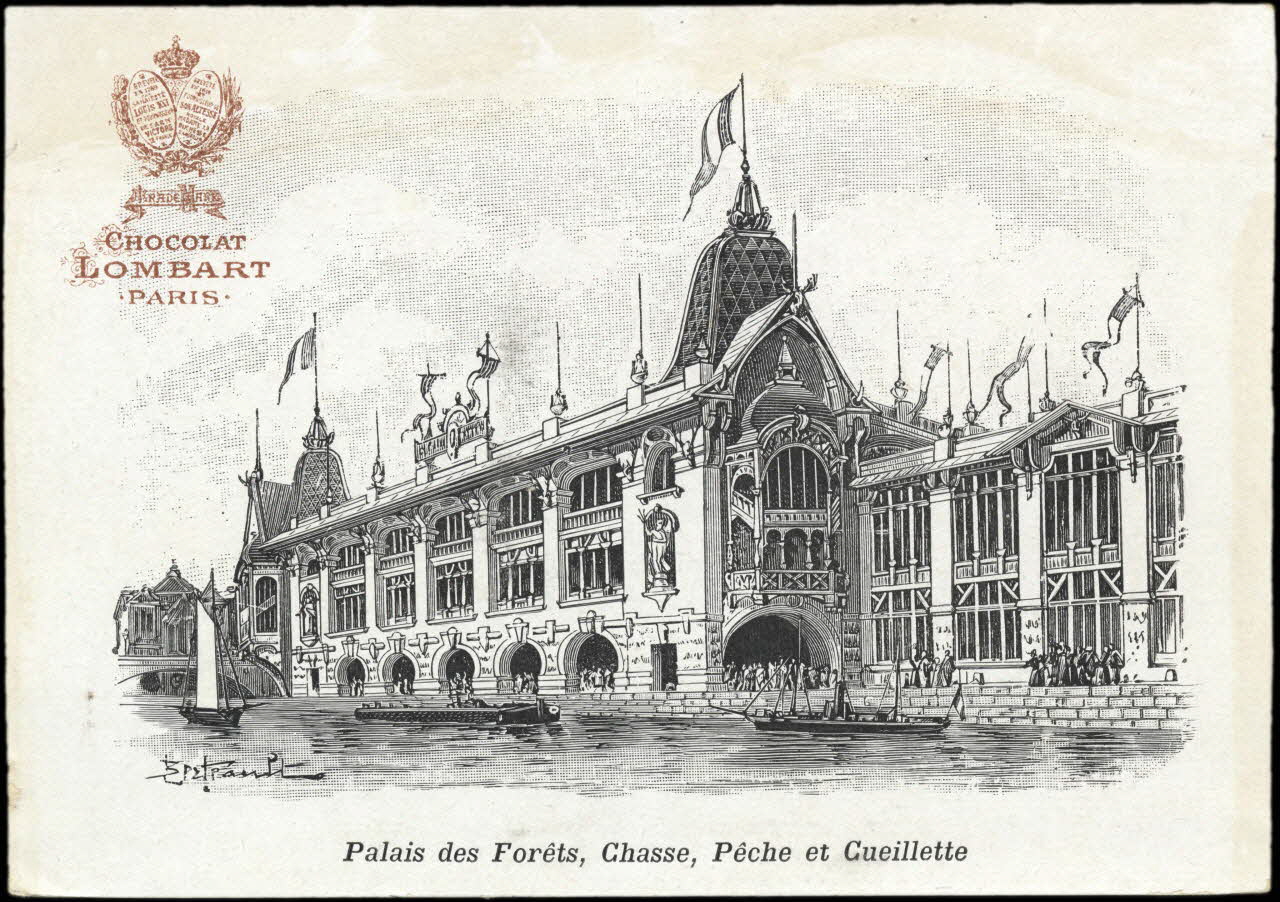 Bertault Lucien carte réclame chromo Paris 1900 1996.40.951.10 Photo