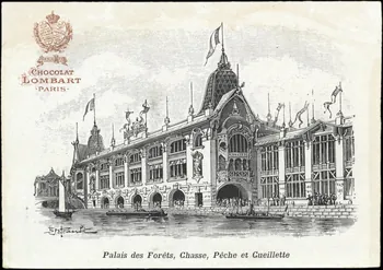 Bertault Lucien carte réclame chromo Paris 1900 1996.40.951.10  Photo