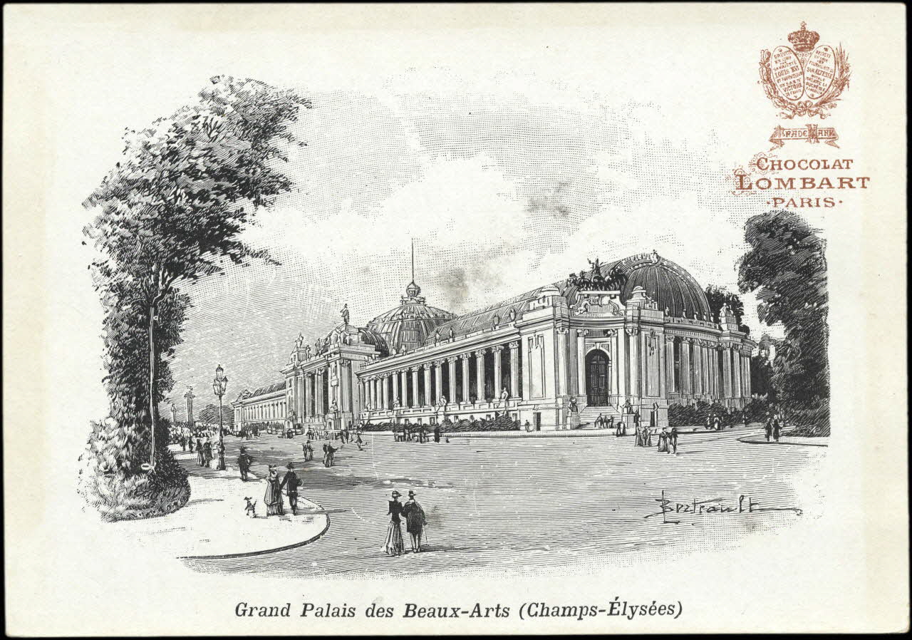Bertault Lucien carte réclame chromo Paris 1900 1996.40.951.18 Photo