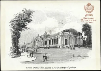 Bertault Lucien carte réclame chromo Paris 1900 1996.40.951.18 Photo