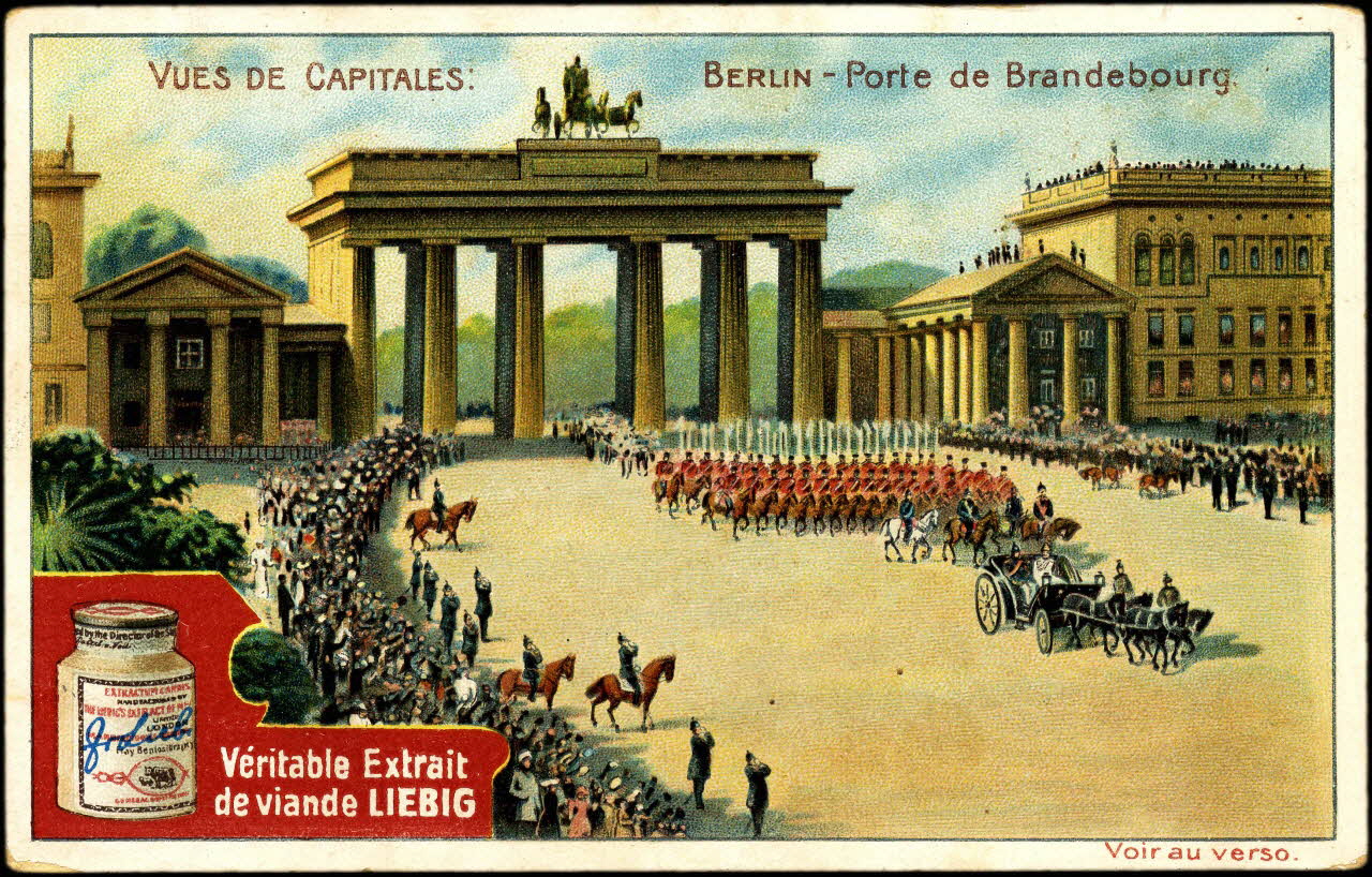 carte réclame chromo Anvers 1905 1995.1.1269.2 Photo