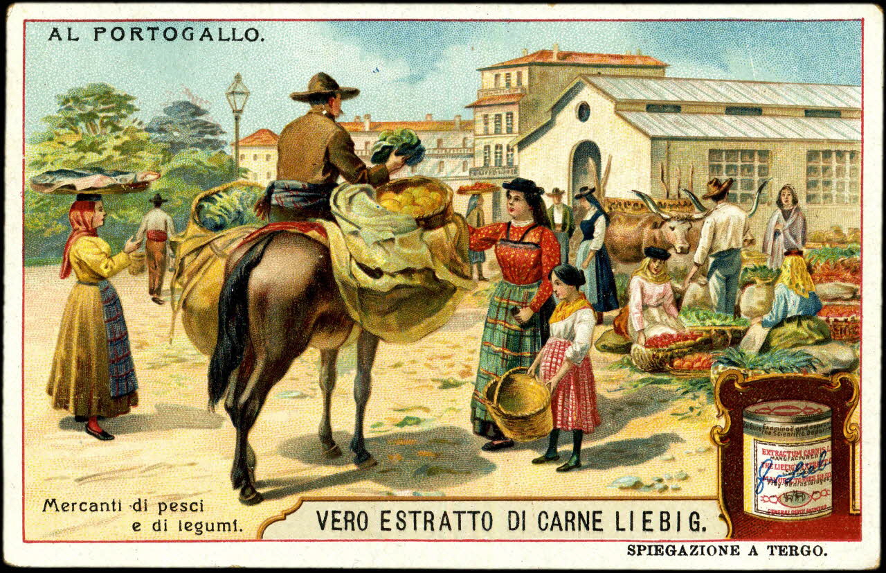 Liebig carte réclame chromo Paris 1910 1995.1.2281.4 Photo