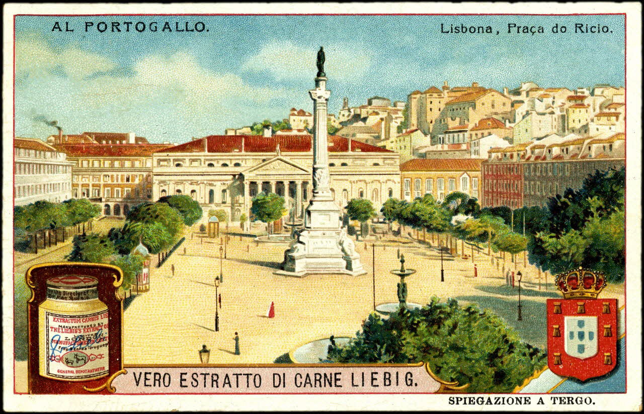 Liebig carte réclame chromo Paris 1910 1995.1.2281.3 Photo