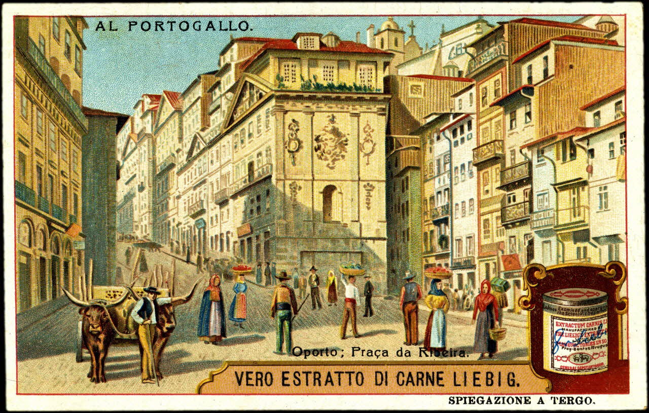 Liebig carte réclame chromo Paris 1910 1995.1.2281.2 Photo