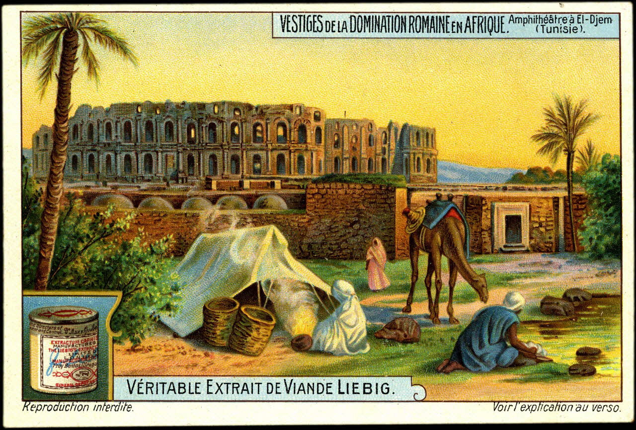 Liebig carte réclame chromo Paris 1914-1920 1996.40.1297.1 Photo