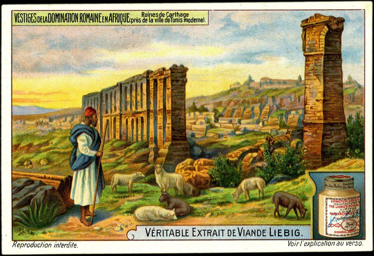 Liebig carte réclame chromo Paris 1914-1920 1996.40.1297.4 Photo
