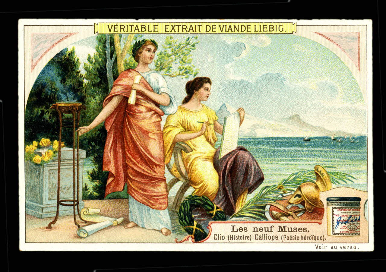 Liebig carte réclame chromo Paris 1910 1995.1.2307.5 Photo
