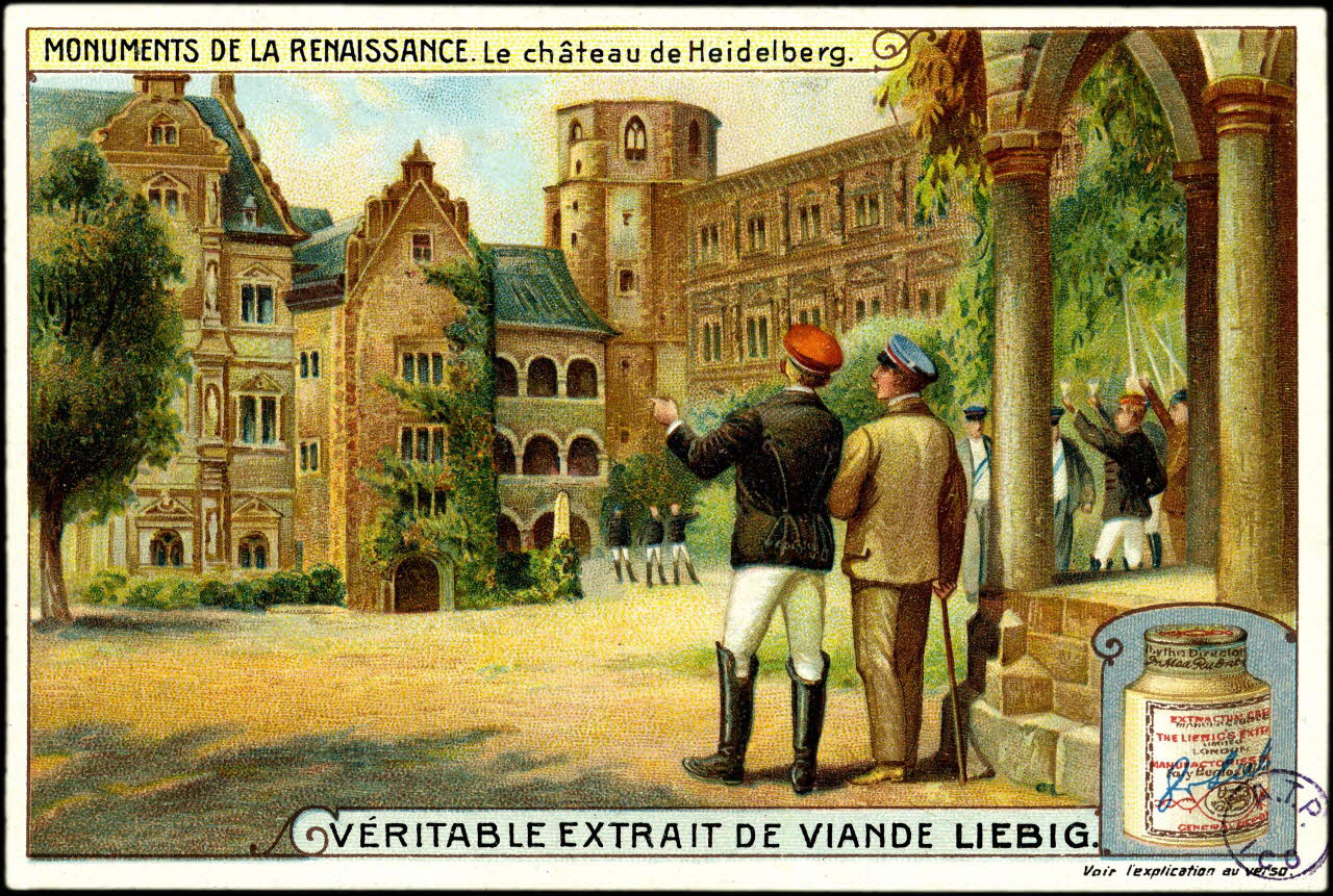 carte réclame chromo Paris 1909 1992.1.121 Photo