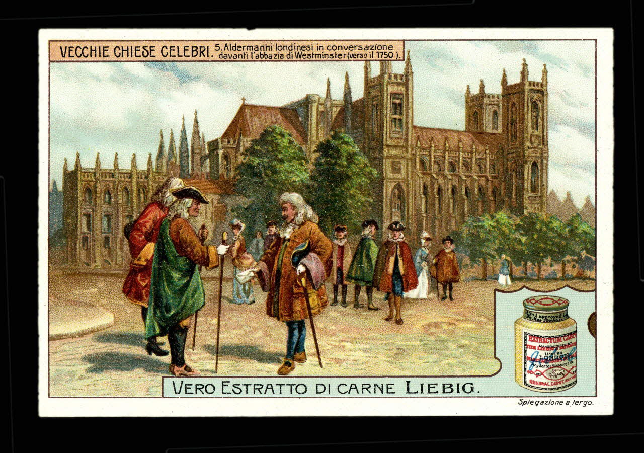 Liebig carte réclame chromo 1910 1995.1.2976.5 Photo