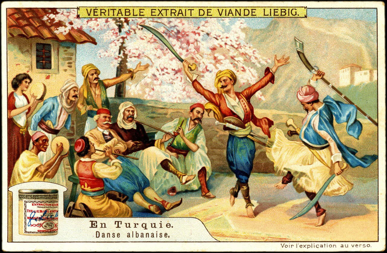 Liebig carte réclame chromo Anvers 1910 1995.1.2677.6 Photo