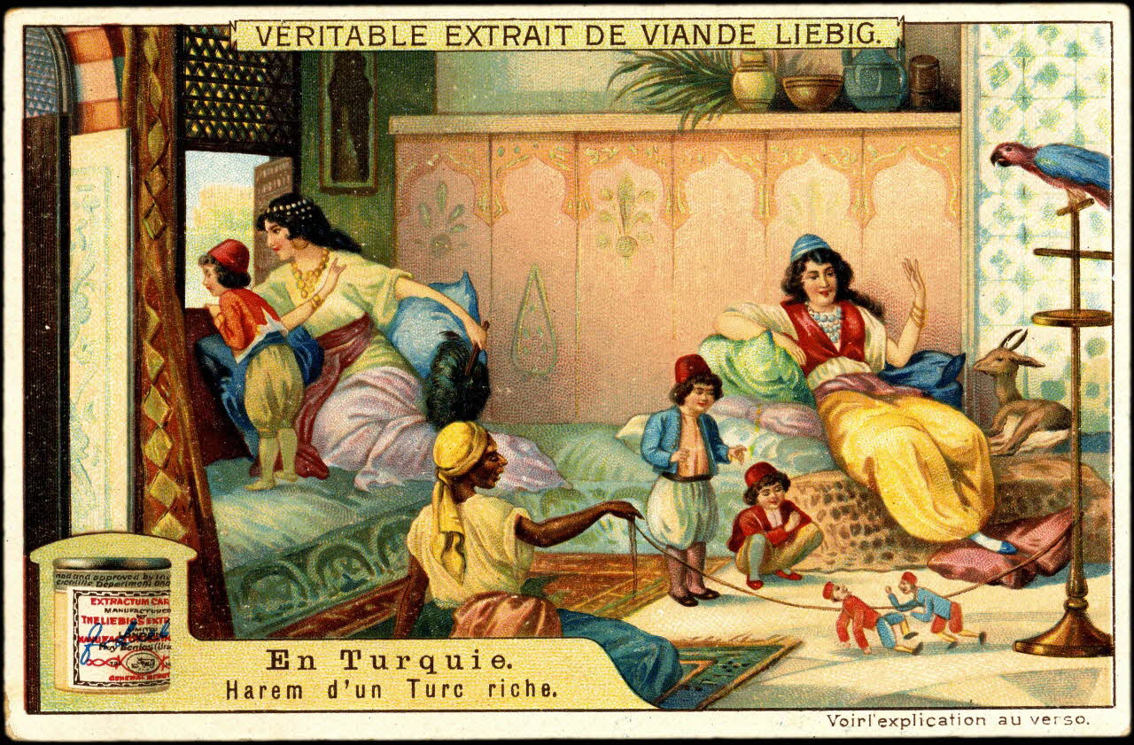 Liebig carte réclame chromo Anvers 1910 1995.1.2677.1 Photo