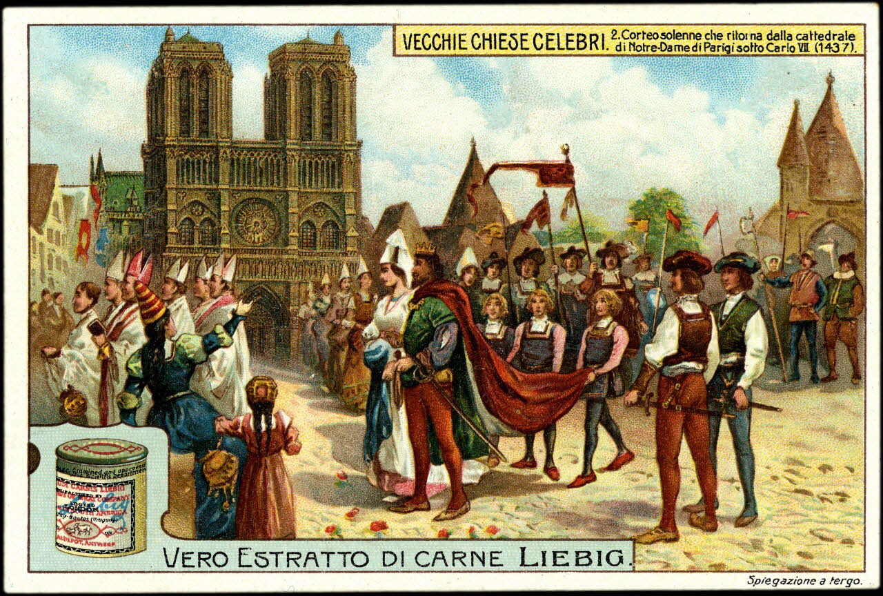Liebig carte réclame chromo 1910 1995.1.2976.2 Photo