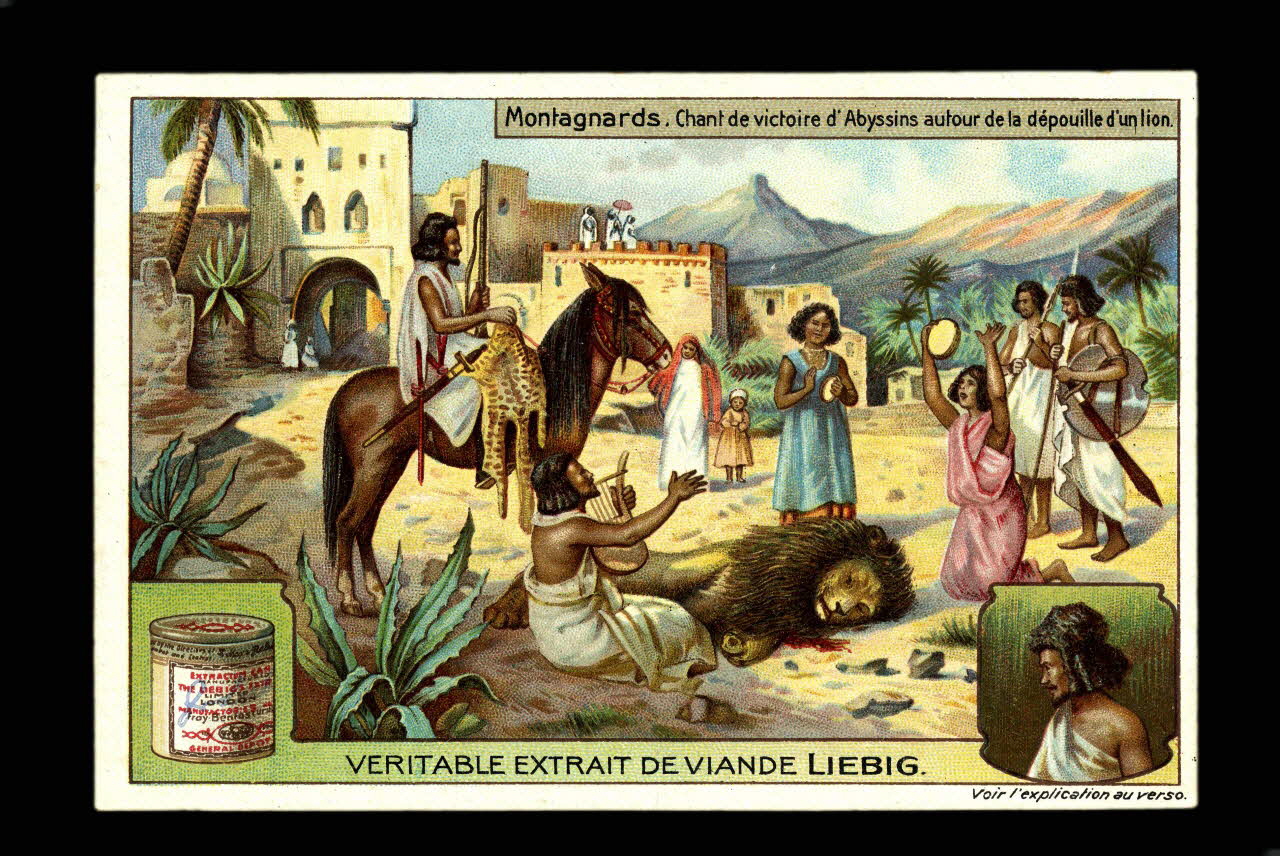 carte réclame chromo Paris 1911 1995.1.3673.2 Photo