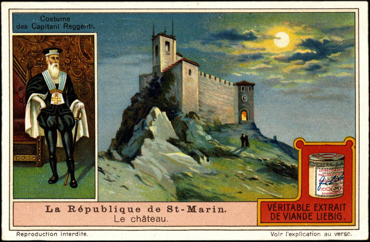 Liebig carte réclame chromo 1914-1920 1995.1.3291.3 Photo