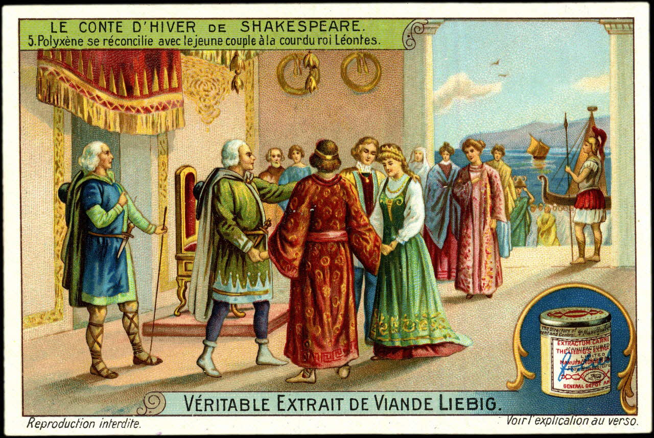 Liebig carte réclame chromo Paris 1914-1920 1995.1.2308.5 Photo
