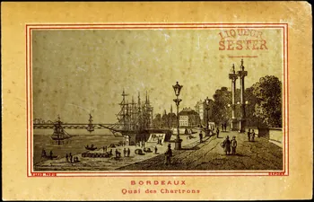 Imprimerie H. Laas carte réclame chromo Paris 1878-1905 1995.1.996.8 Photo