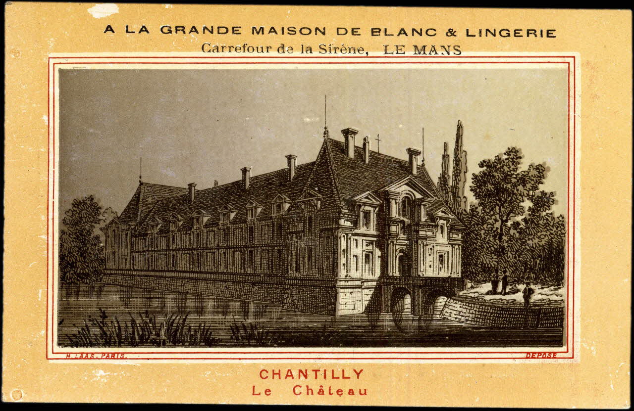 Imprimerie H. Laas carte réclame chromo Paris 1878-1905 1996.40.1005.2 Photo