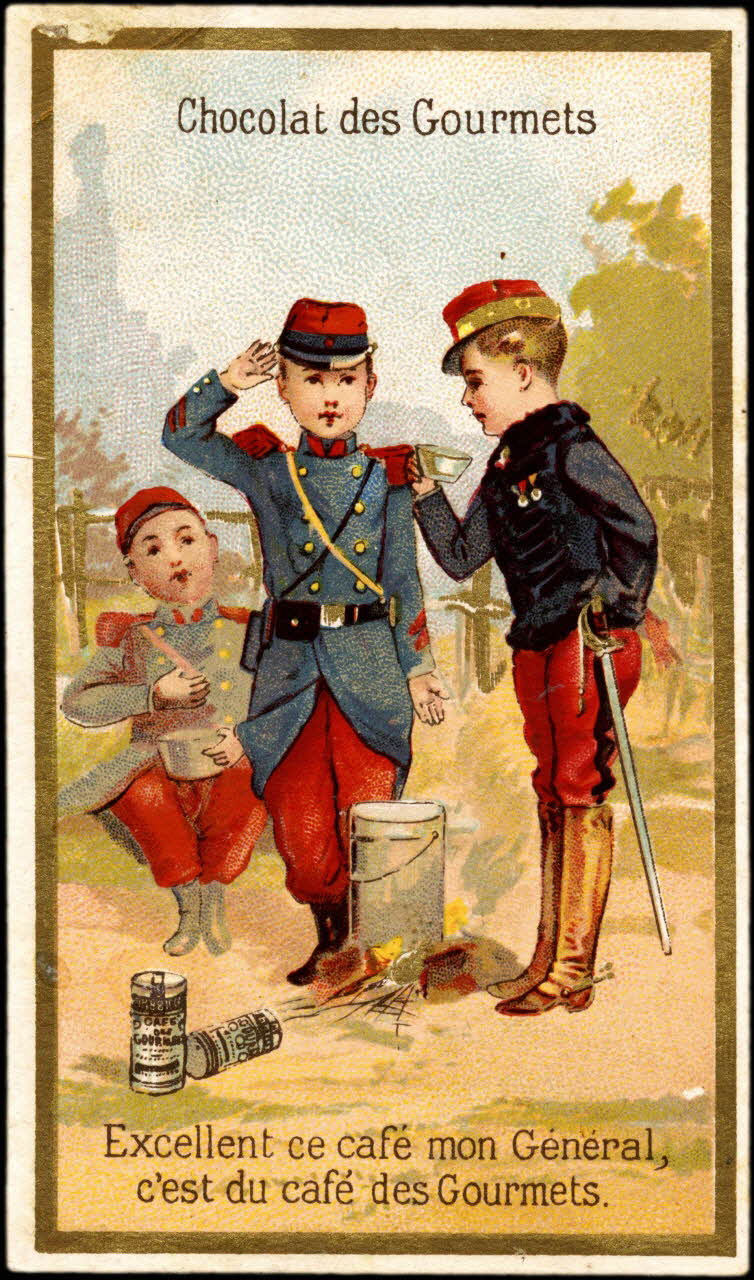 Jehenne ; L. Pacon carte réclame chromo Paris 1886-1889 1995.1.4226.4 Photo