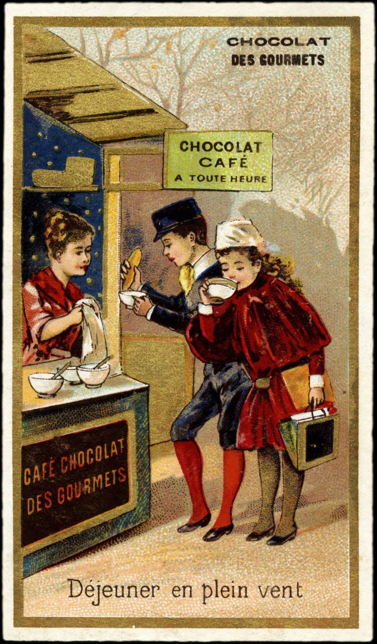 Jehenne ; L. Pacon carte réclame chromo Paris 1886-1889 1995.1.4226.3 Photo