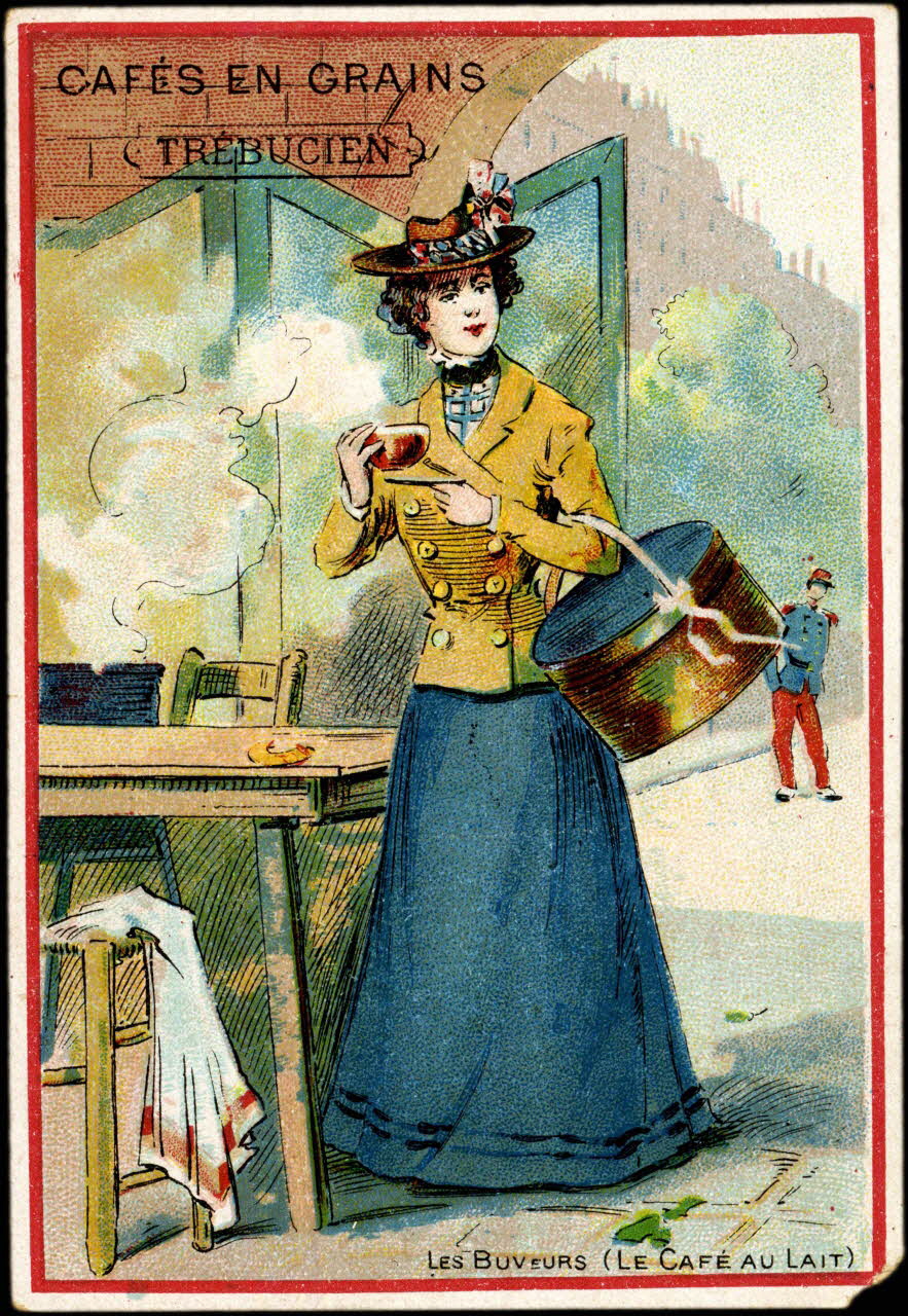 Jehenne carte réclame chromo Paris 1895-1920 1995.1.1879.4 Photo