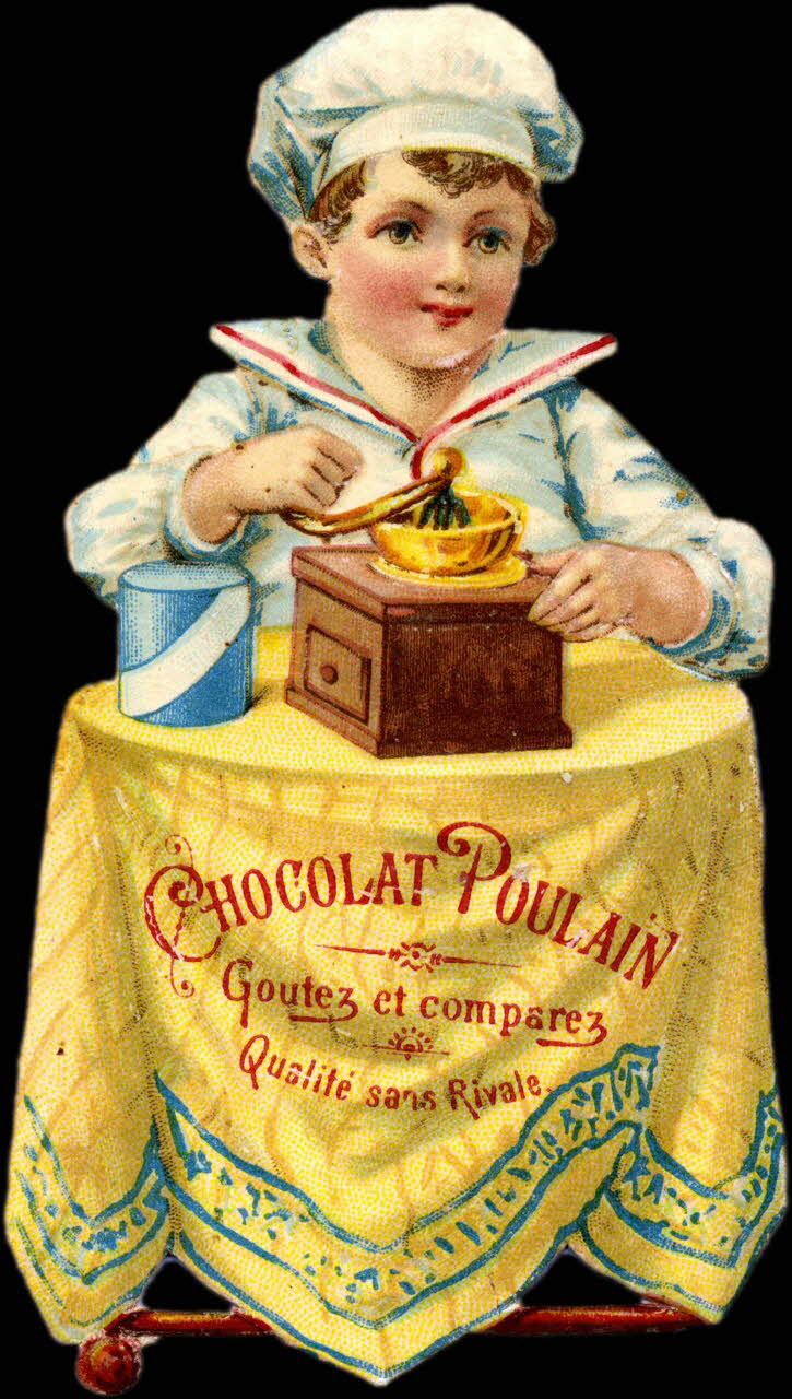 Gombert carte réclame chromo Paris 1890-1914 1995.1.2948.1 Photo