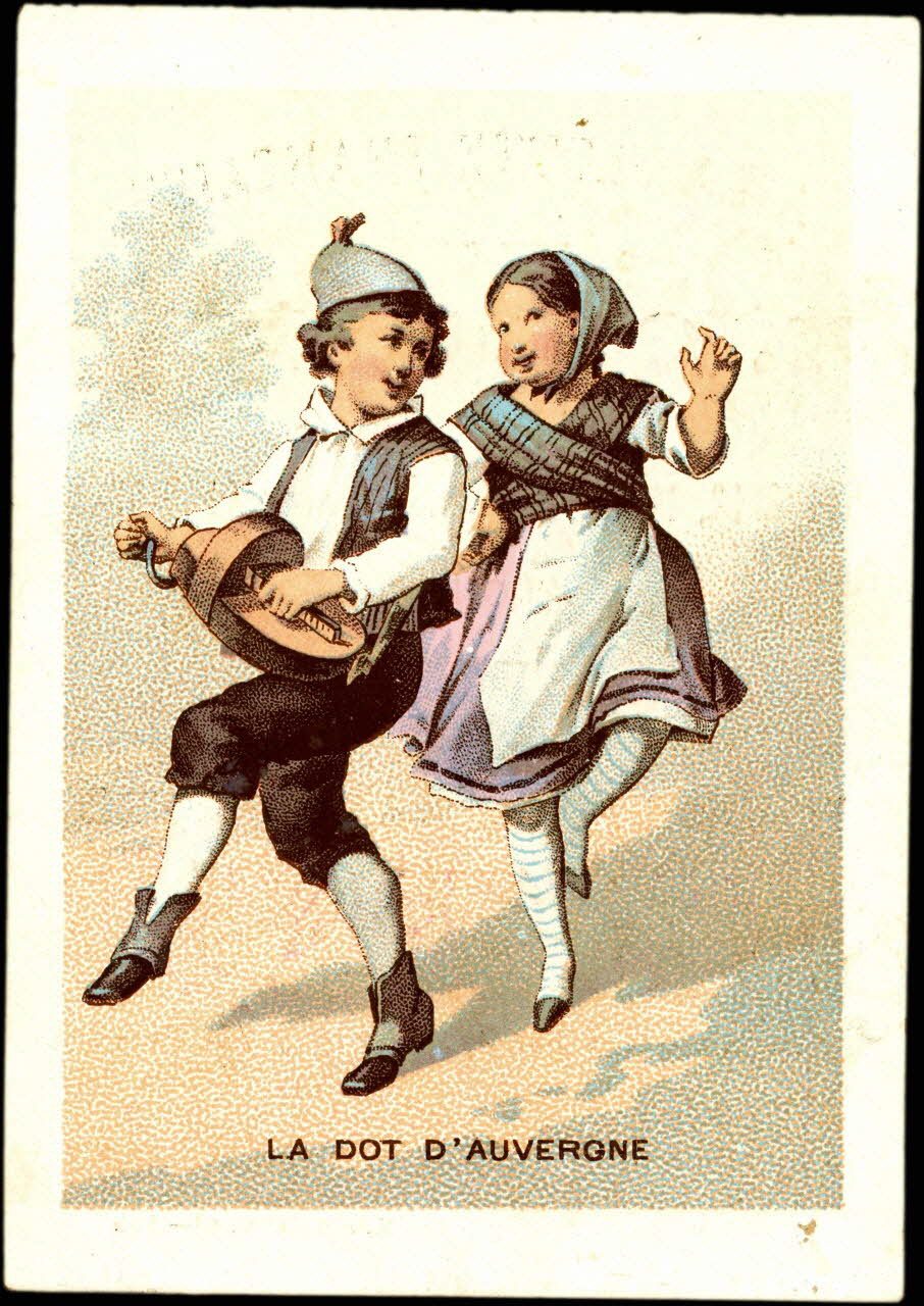 Baster & Vieillemard carte réclame chromo Paris 1878-1914 1995.1.3148.4 Photo