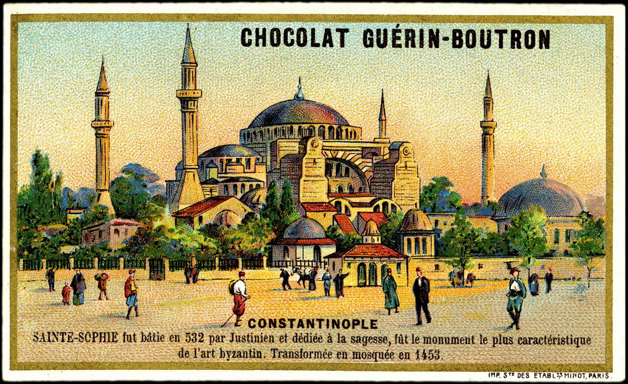 Vallet-Minot et Cie carte réclame chromo Paris 1900 1995.1.2169.19 Photo