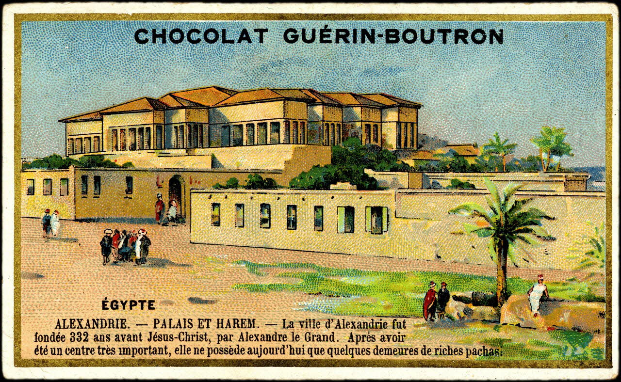 Vallet-Minot et Cie carte réclame chromo Paris 1900 1995.1.2169.23 Photo