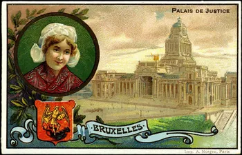 Bouillon-Rivoyre (éditeur), Norgeu A. carte réclame chromo Paris 1877-1893 1995.1.3073.2 Photo