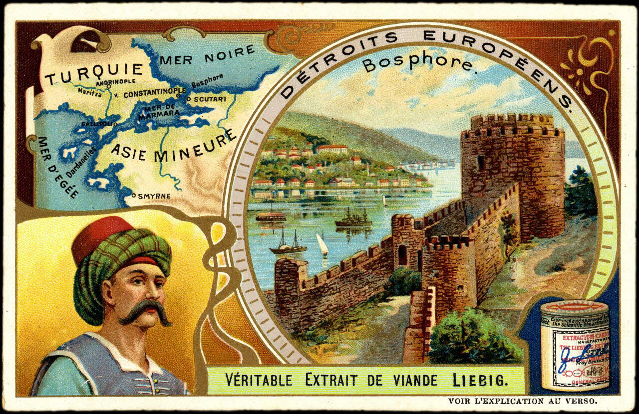 carte réclame chromo Anvers 1906 1995.1.1304.5 Photo