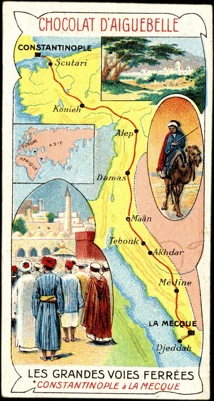 Edition de la Chocolaterie d'Aiguebelle carte réclame chromo 1900-1919 1996.40.395.4 Photo
