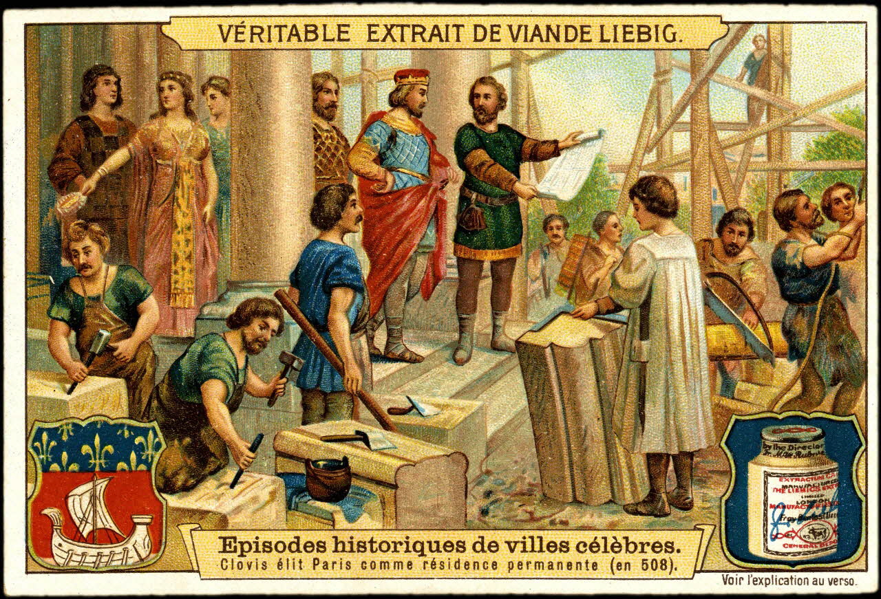 Liebig carte réclame chromo 1909 1995.1.3574.2 Photo