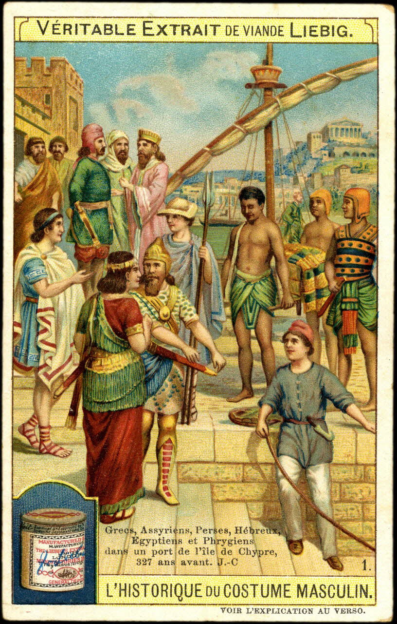 Liebig carte réclame chromo 1907 1995.1.3580.1 Photo