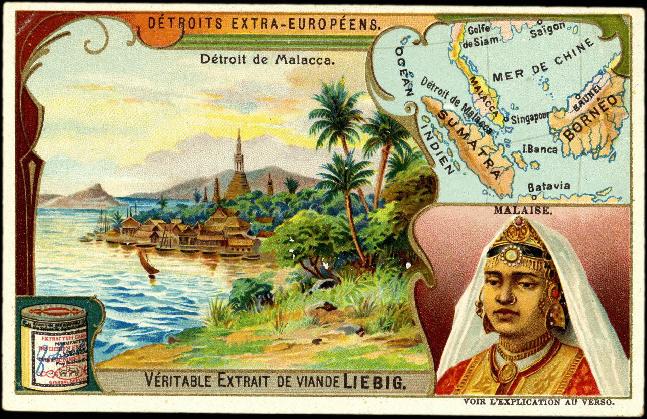 carte réclame chromo Anvers 1906 1995.1.1305.3 Photo