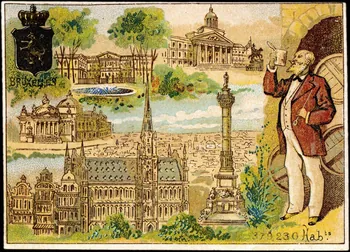 carte réclame chromo Paris 1870-1880 1996.40.1071.3  Photo