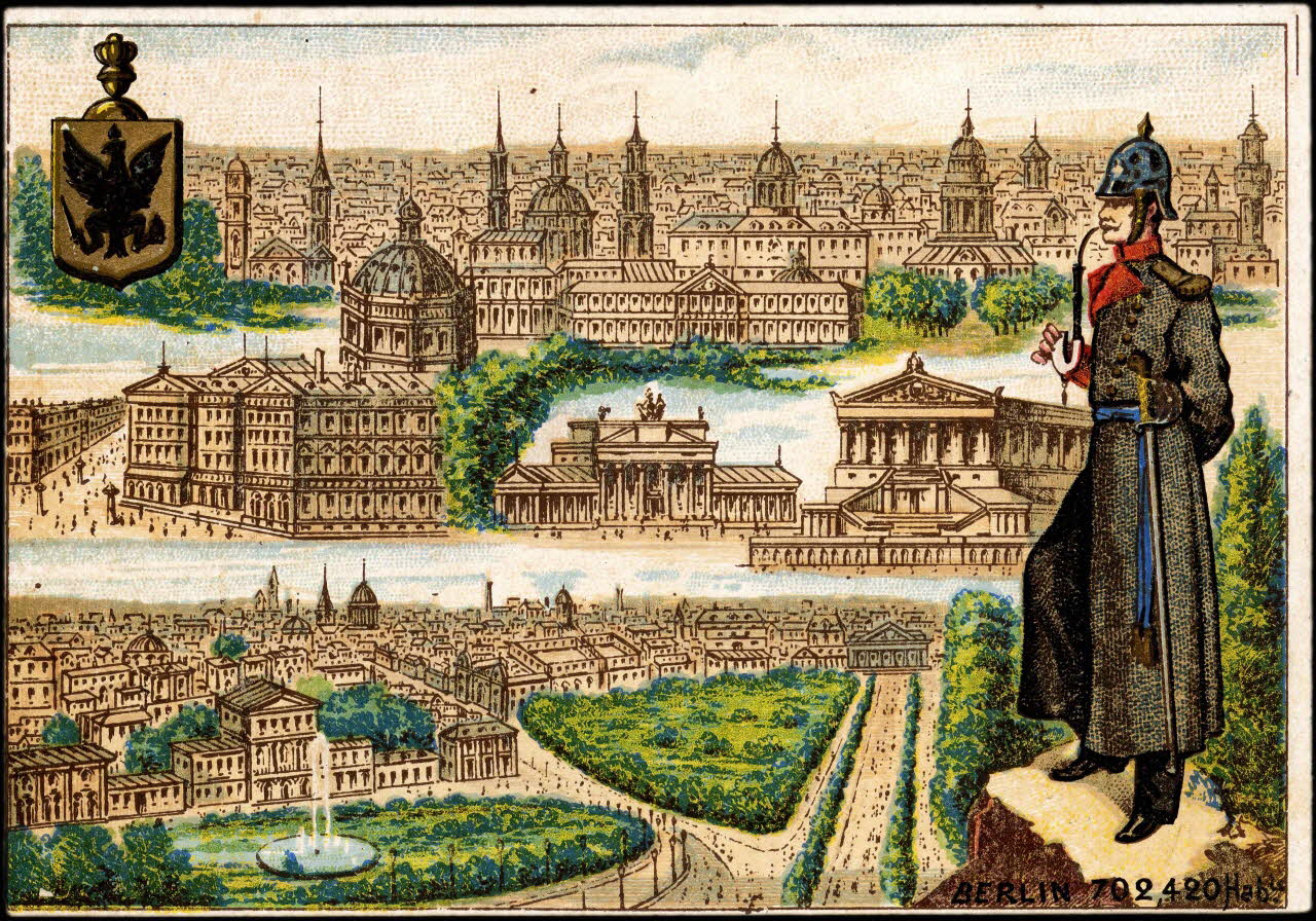 carte réclame chromo Paris 1870-1880 1996.40.1071.2 Photo