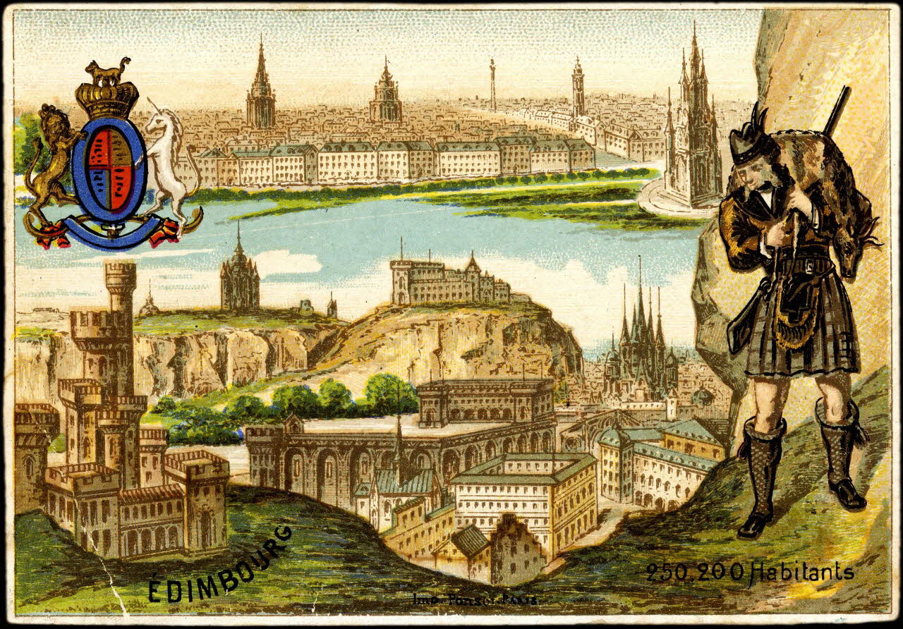 Ponsot carte réclame chromo Paris 1870-1880 1996.40.1071.6 Photo