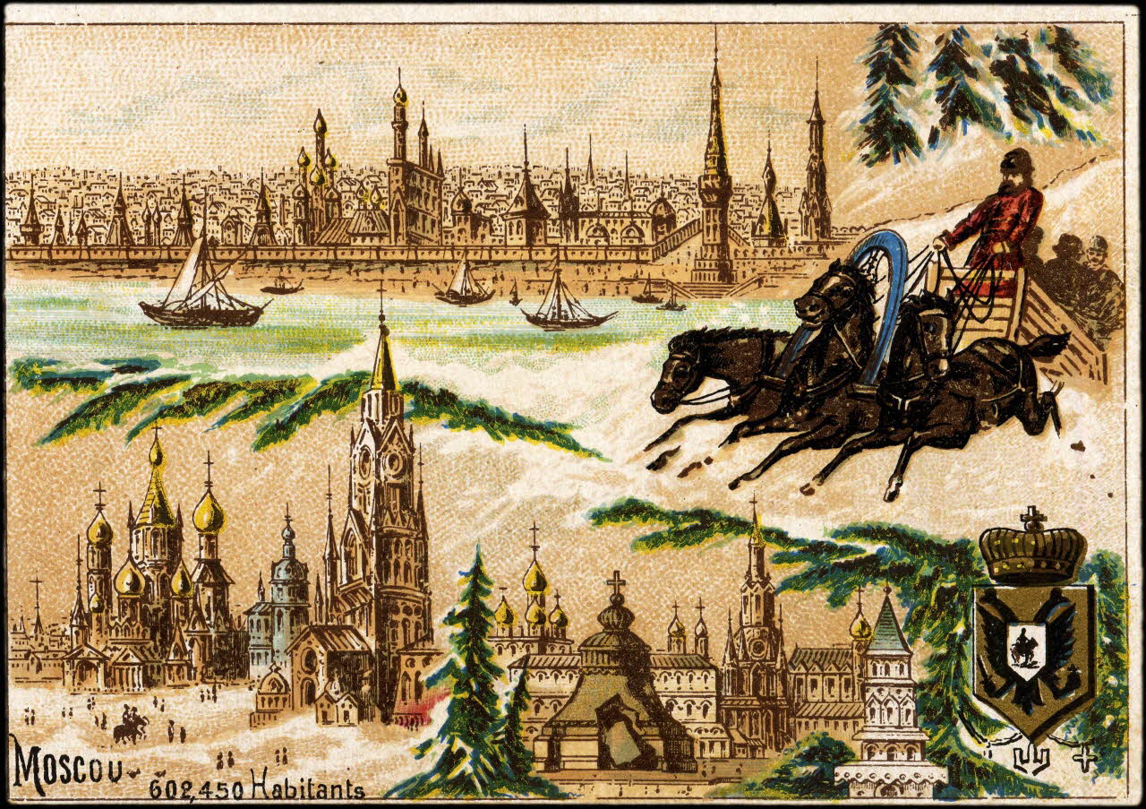 carte réclame chromo Paris 1870-1880 1996.40.1071.11 Photo