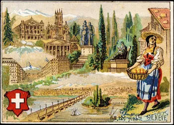 carte réclame chromo Paris 1870-1880 1996.40.1071.7  Photo