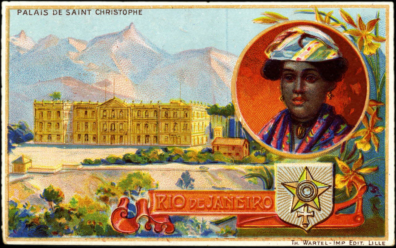 Th. Wartel carte réclame chromo Lille 1890-1920 1996.40.1212.4 Photo