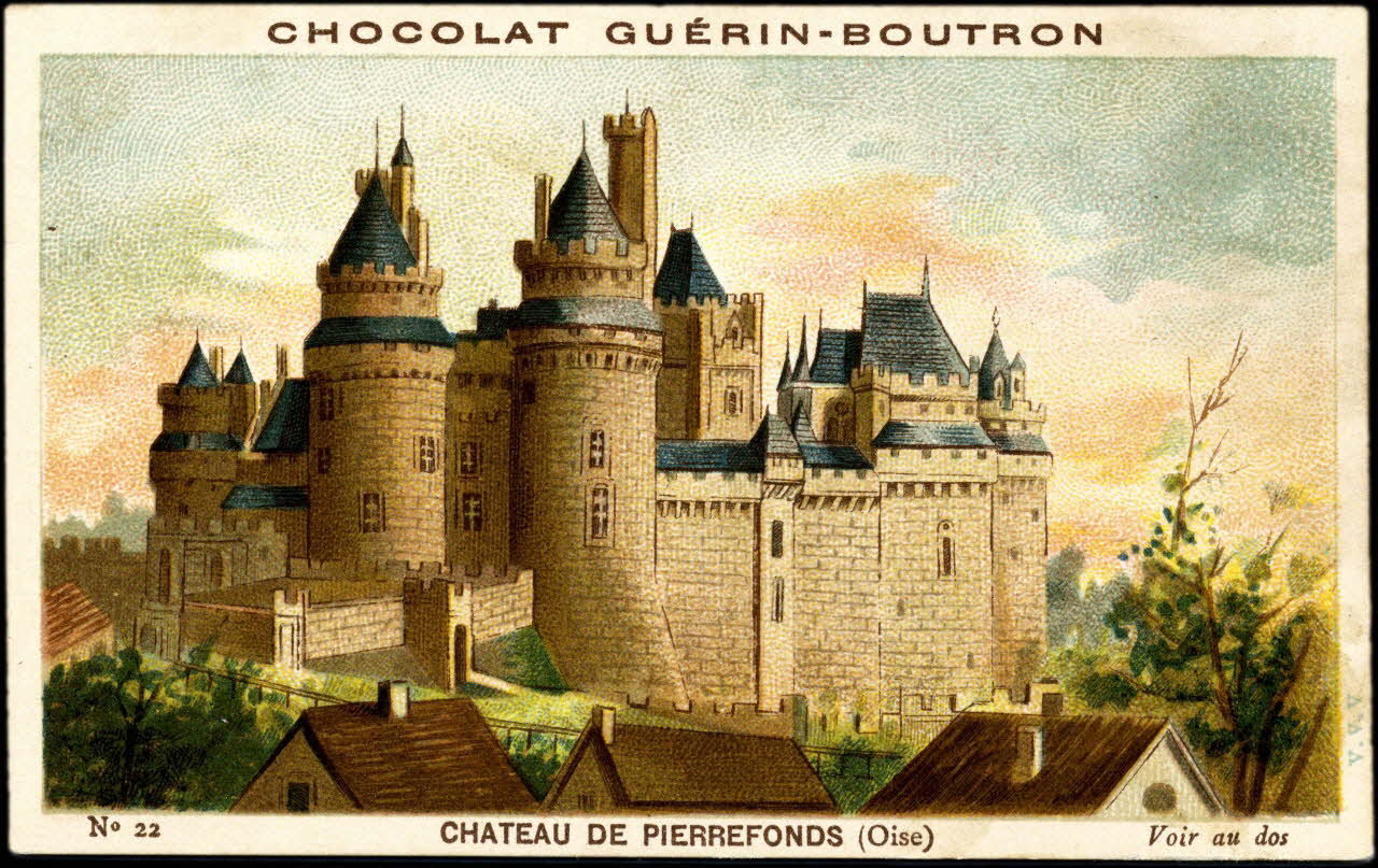 Baster & Vieillemard carte réclame chromo Paris 1896-1906 1995.1.166.22 Photo