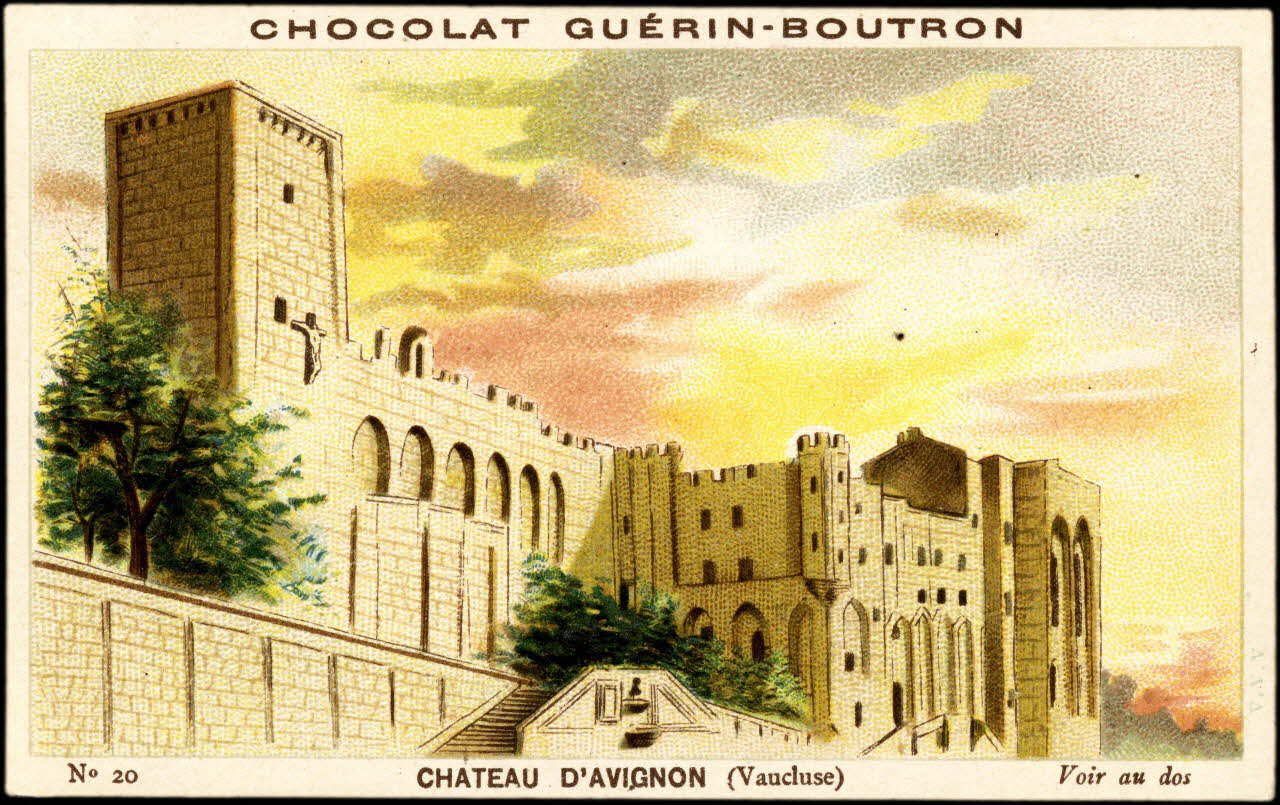 Baster & Vieillemard carte réclame chromo Paris 1896-1906 1995.1.166.20 Photo