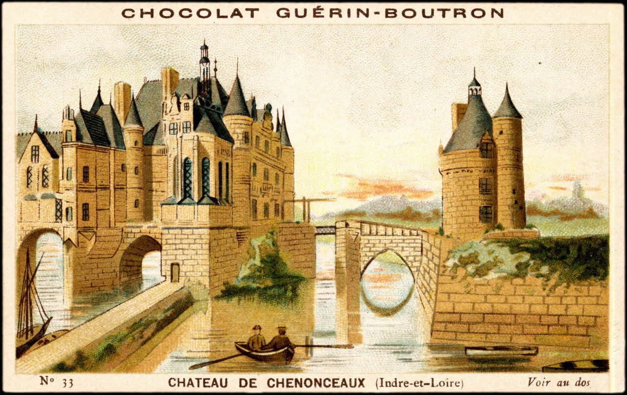 Baster & Vieillemard carte réclame chromo Paris 1896-1906 1995.1.166.33 Photo