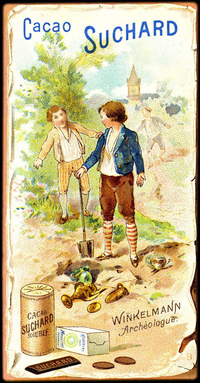 Suchard Philippe carte réclame chromo Neuchâtel 1880-1914 1996.40.198.5 Photo