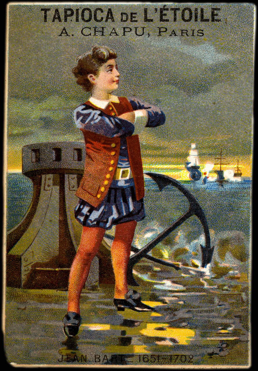 Henri Sicard carte réclame JEAN BART _ 1651-1702 1884-1990 1994.25.161 Photo
