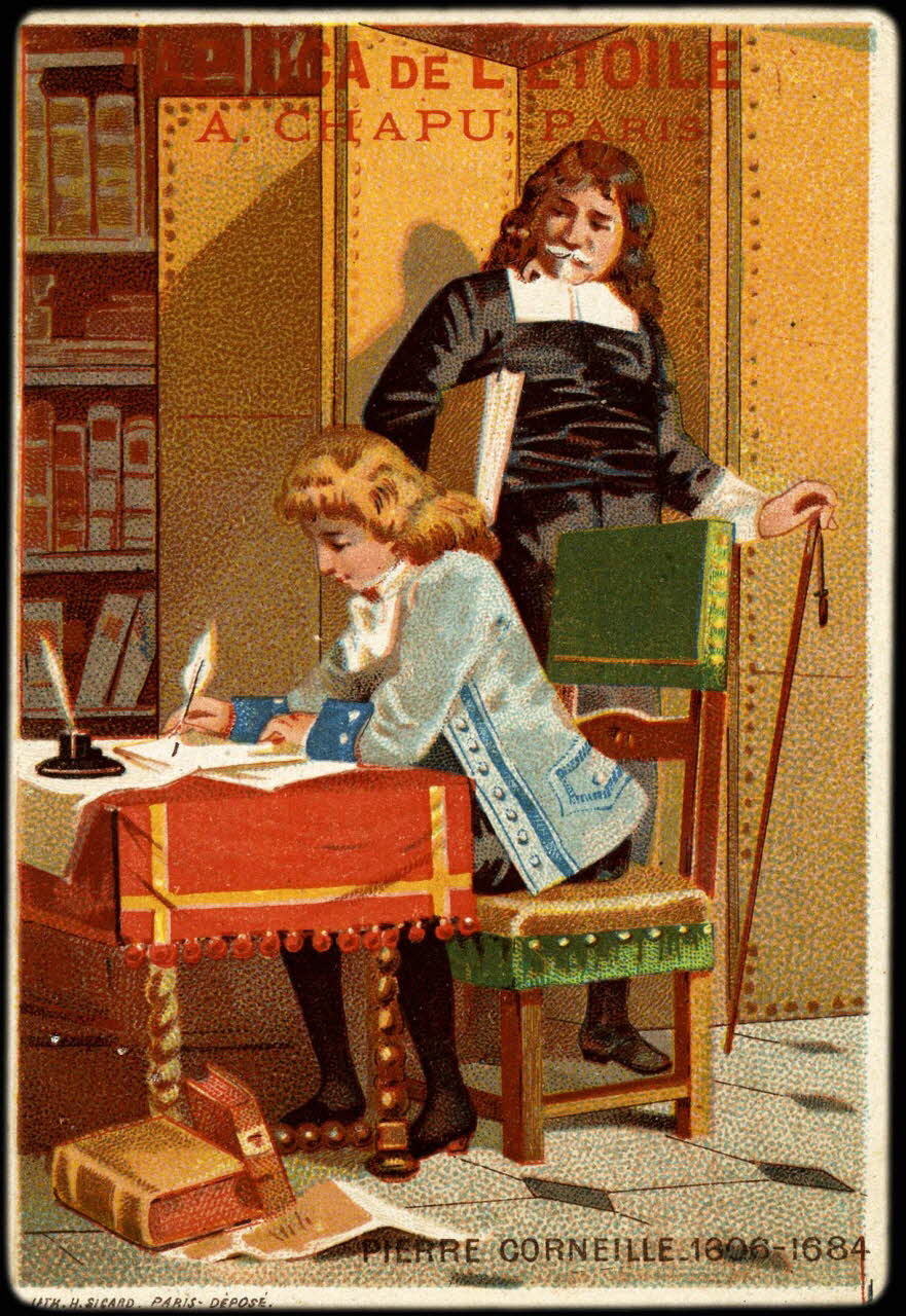 Henri Sicard carte réclame chromo Paris 1884-1890 1995.1.4596.4 Photo